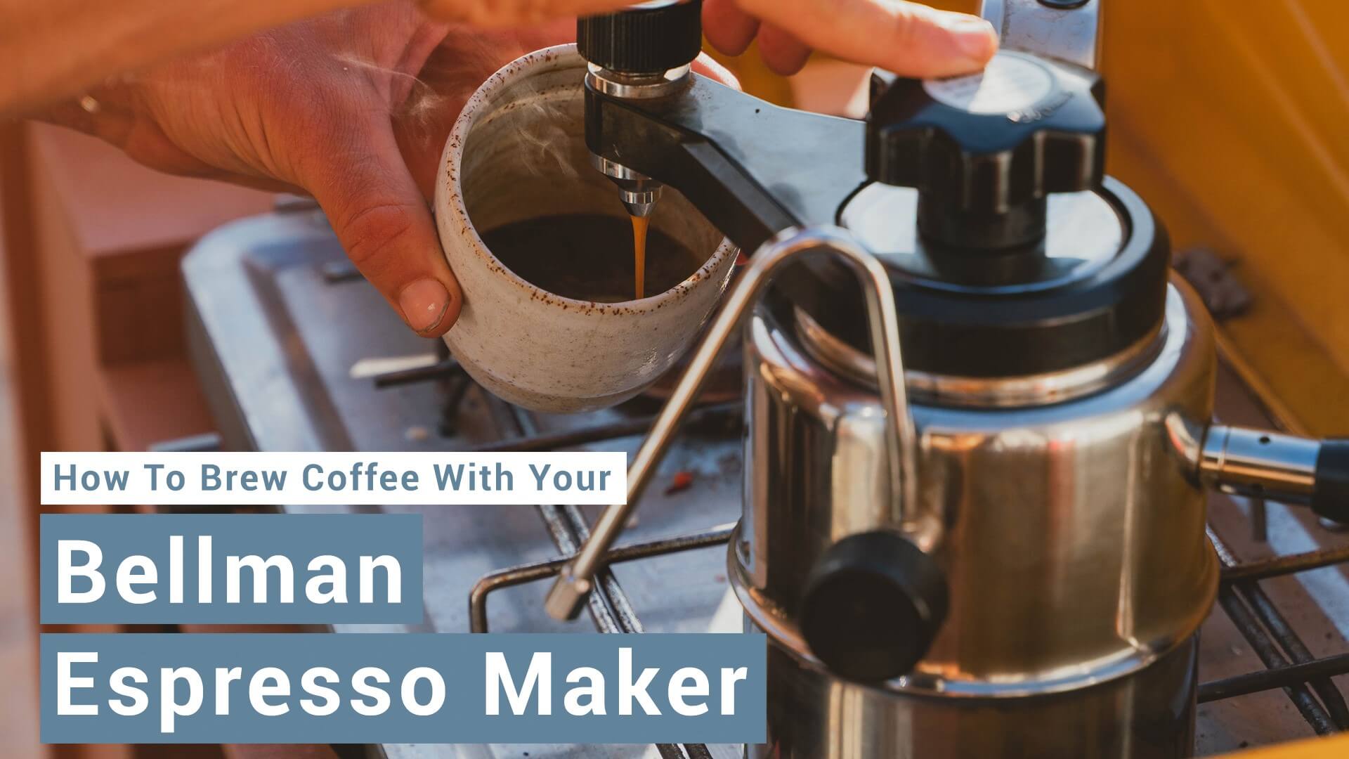 BELLMAN Stovetop Espresso & Cappuccino Maker – Someware