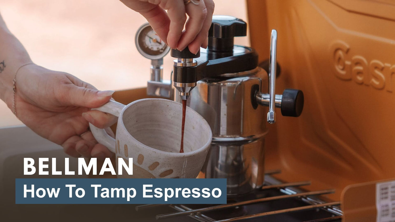 How to Tamp Espresso - Bellman Espresso