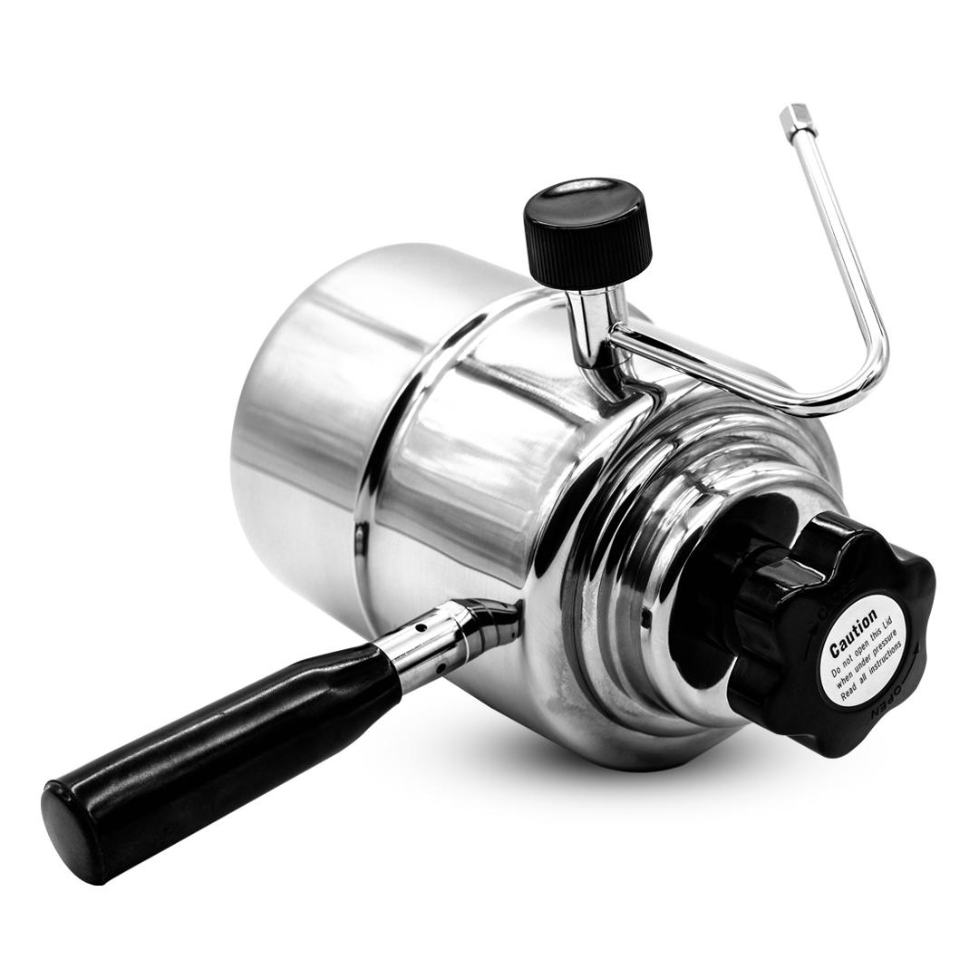 Prima Coffee Equipment - Bellman Stovetop Steamer, Milk doodles for days  #breweverywhere