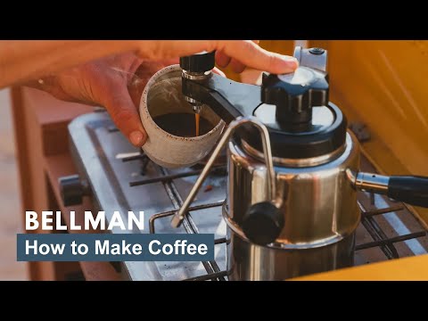 how to make coffee with bellman espresso